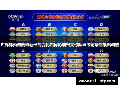 世界杯预选赛最新形势变化如何影响各支球队晋级前景与战略调整 世界杯预选赛最新形势变化如何影响各支球队晋级前景与战略调整