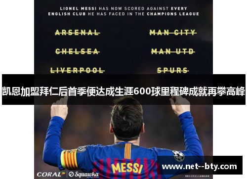 凯恩加盟拜仁后首季便达成生涯600球里程碑成就再攀高峰