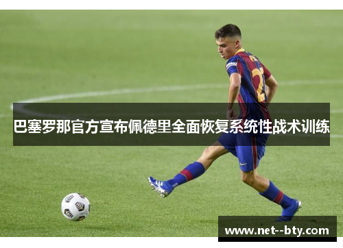 巴塞罗那官方宣布佩德里全面恢复系统性战术训练